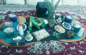سفره حضرت زهرا