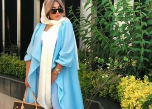 مانتو جلو باز دخترانه