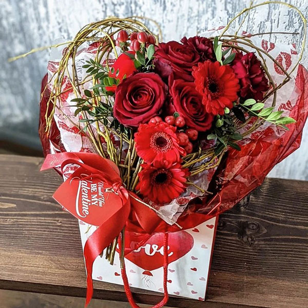 گل ولنتاین عاشقانه