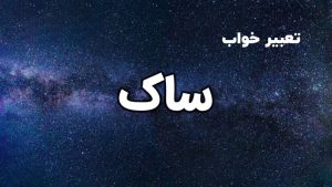 تعبیر خواب ساک
