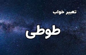 تعبیر خواب طوطی