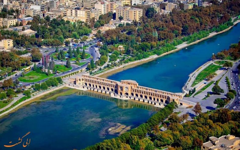 نقشه گردشگری اصفهان