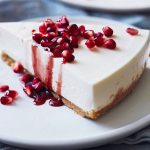 طرز تهیه چیز کیک انار