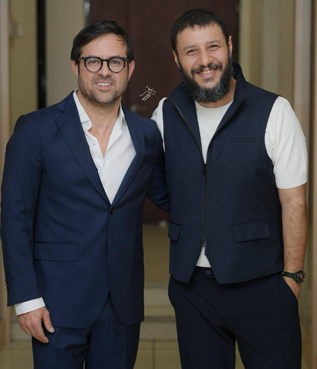 هومن سیدی و جواد عزتی⁩