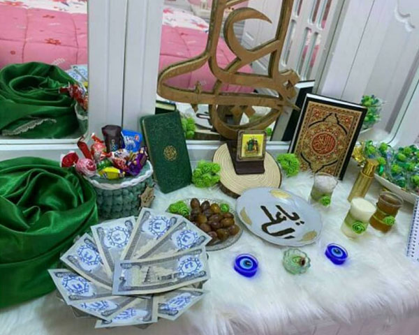 تزیین سفره عید غدیر