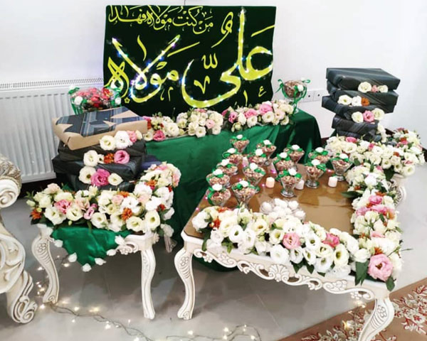 سفره عید غدیر زیبا