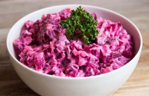 طرز تهیه سالاد لبو