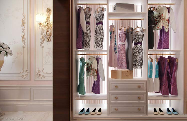 کمد لباس اتاق خواب زنانه