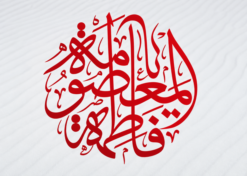 عکس نوشته وفات حضرت معصومه 1405