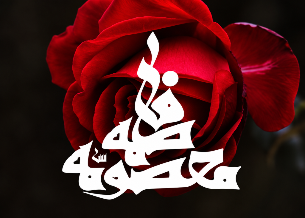 عکس نوشته وفات حضرت معصومه 1405