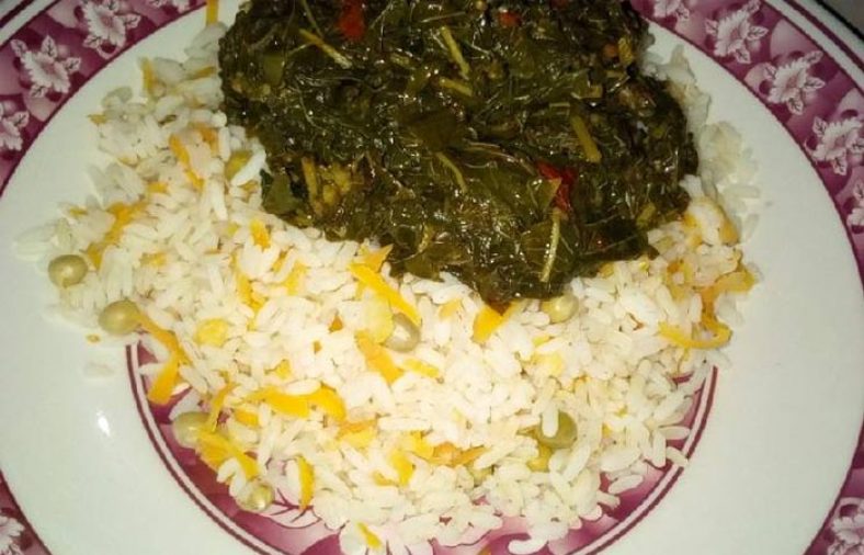 طرز تهیه خورشت آلو اسفناج