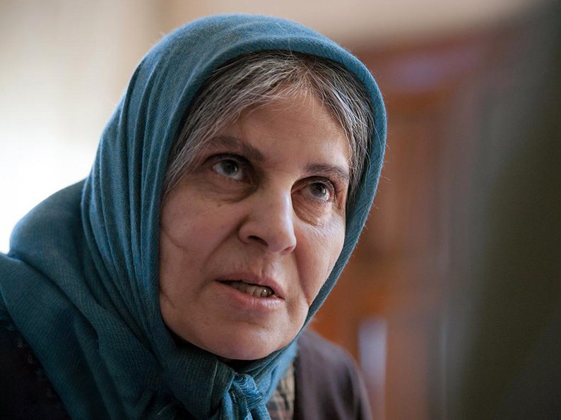 گلچهره سجادیه در سرزمین مادری