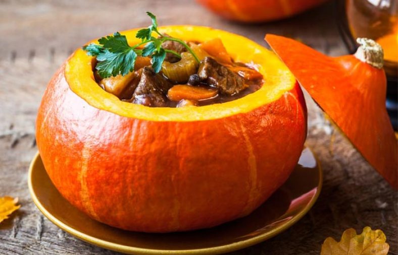 طرز تهیه دلمه کدو حلوایی