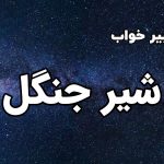 تعبیر خواب شیر جنگل