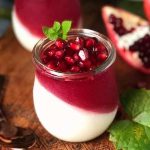 طرز تهیه دسر انار با نشاسته