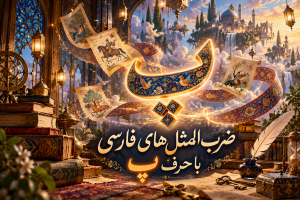 ضرب المثل با حرف پ