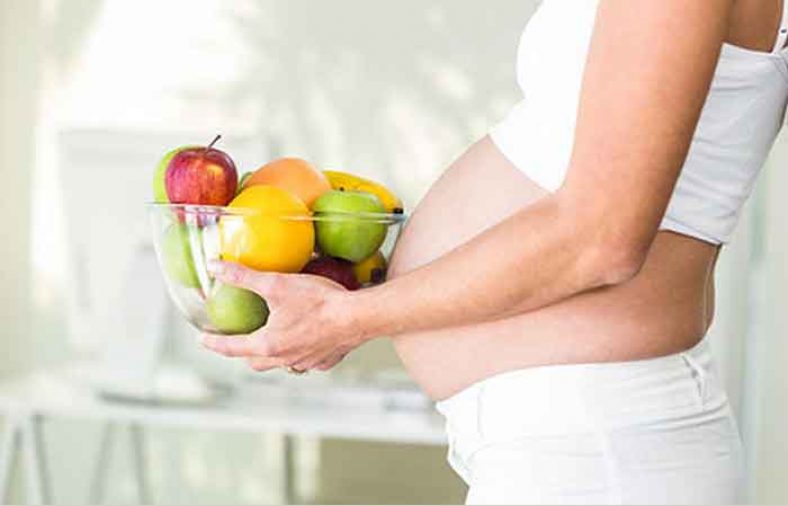 تغذیه در بارداری برای زیبایی کودک