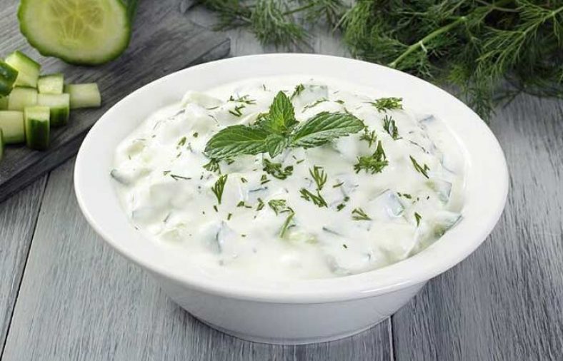 طرز تهیه بورانی کدو سبز