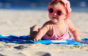 ضد آفتاب برای نوزادان