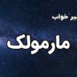 تعبیر خواب مارمولک