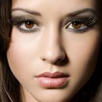 آرایش چشم قهوه‌ ای