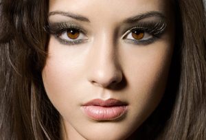 آرایش چشم قهوه‌ ای