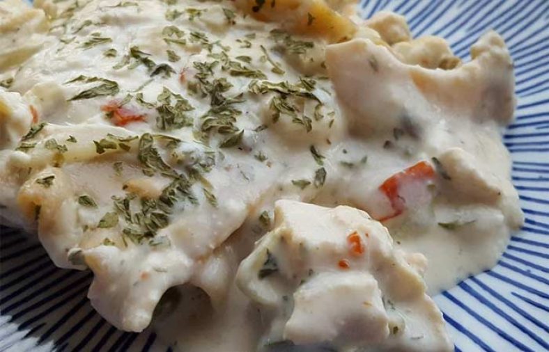 طرز تهیه لازانیا با سس سفید