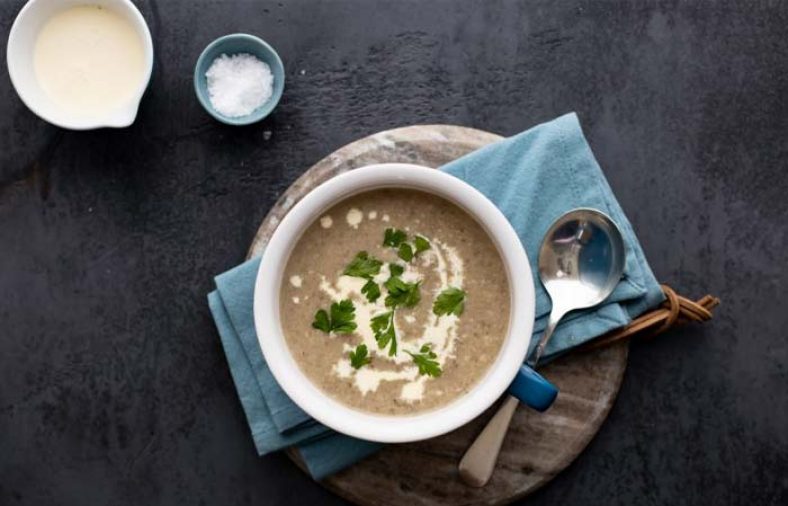 طرز تهیه سوپ قارچ