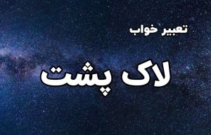 تعبیر خواب لاک پشت