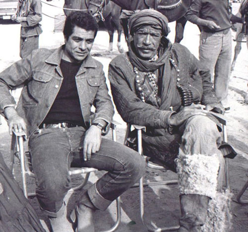 بهروز وثوقی و آنتونی کویین