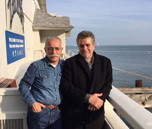 بهروز وثوقی و عبدالله اسکندری