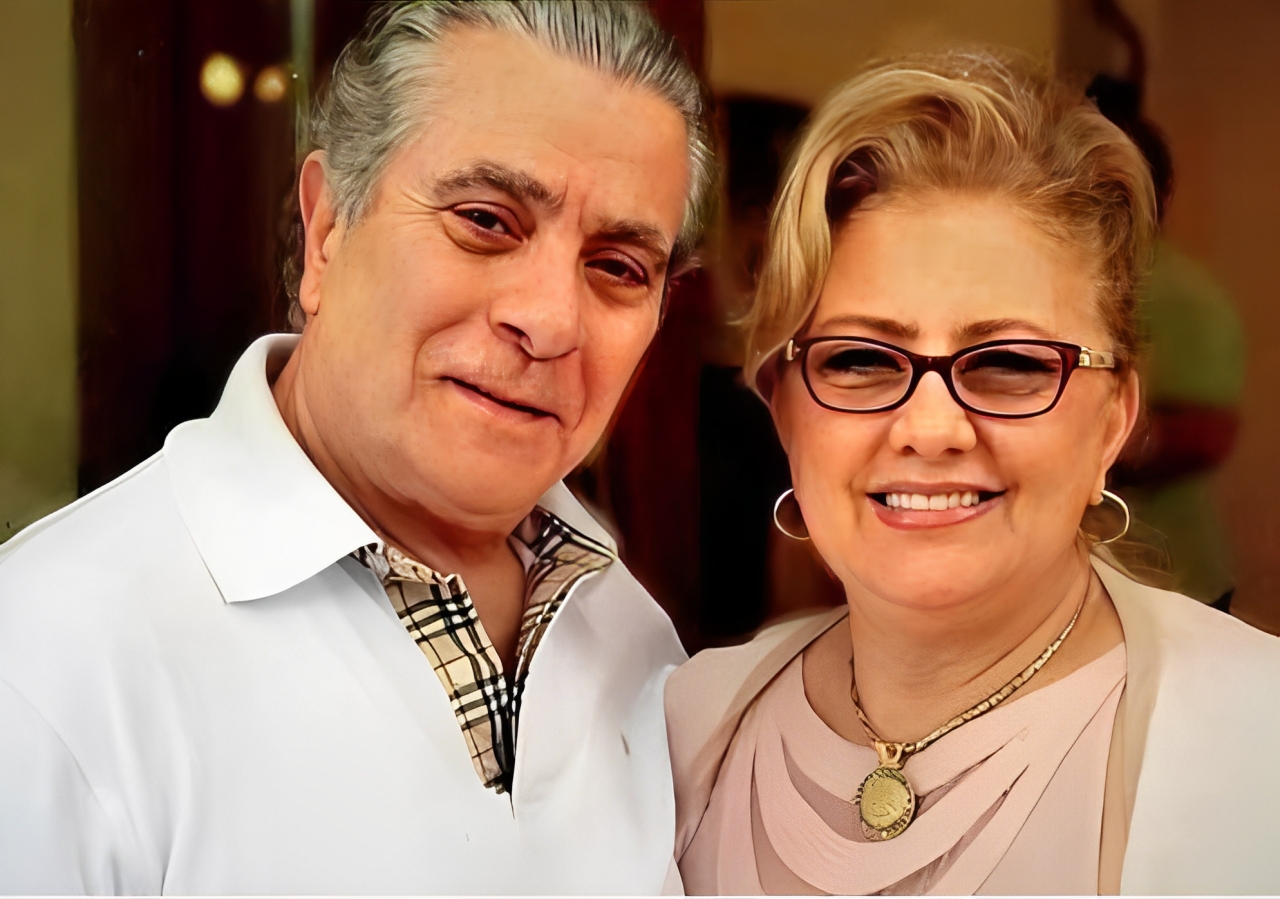 بهروز وثوقی و همسرش