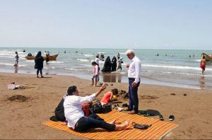 خزر در حال خشک شدن است