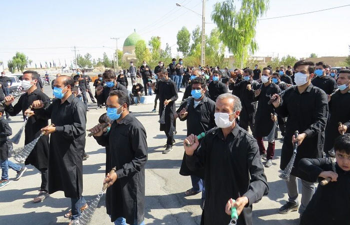 زنجیر زنی برای محرم و عاشورا