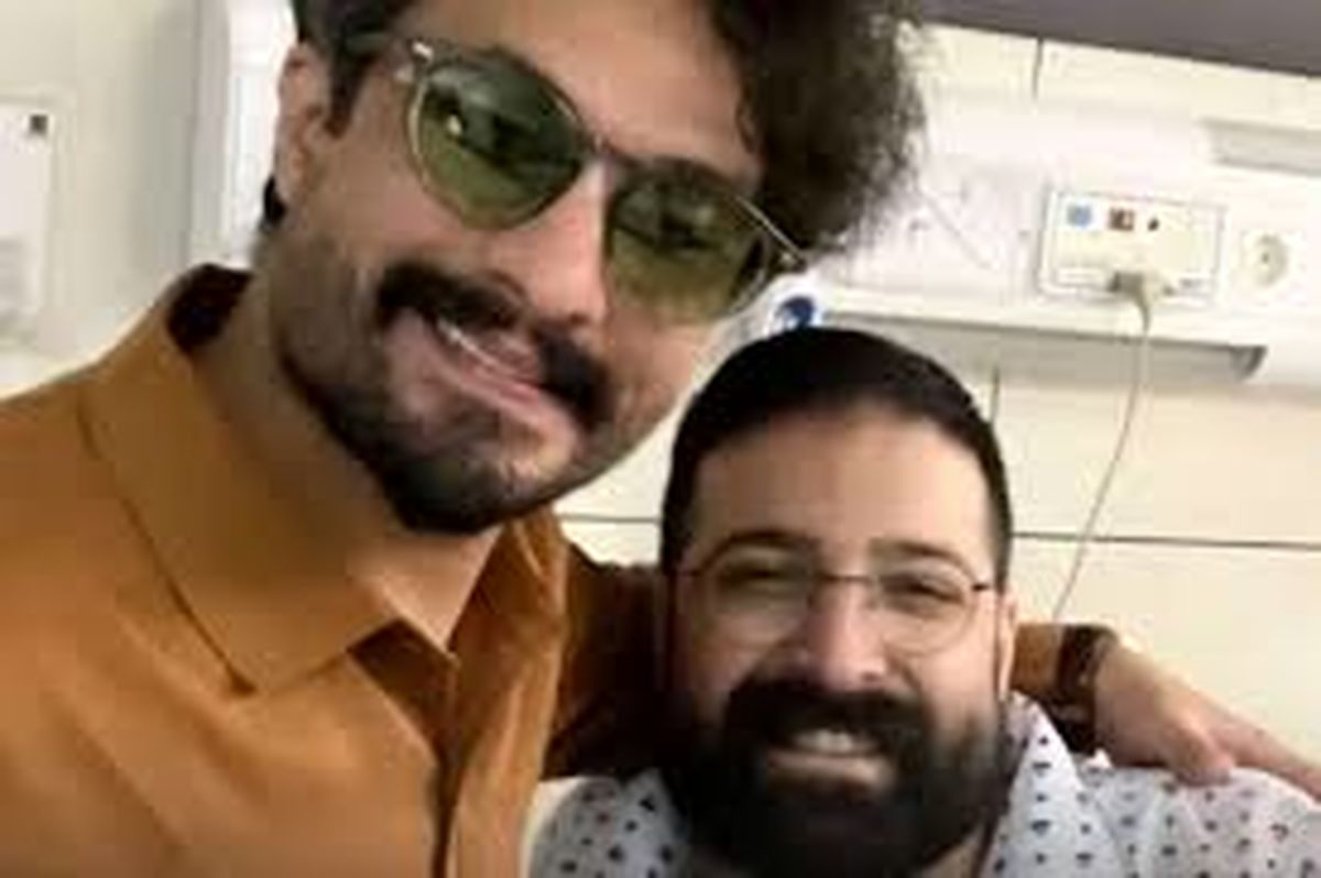 حمید هیراد در بیمارستان