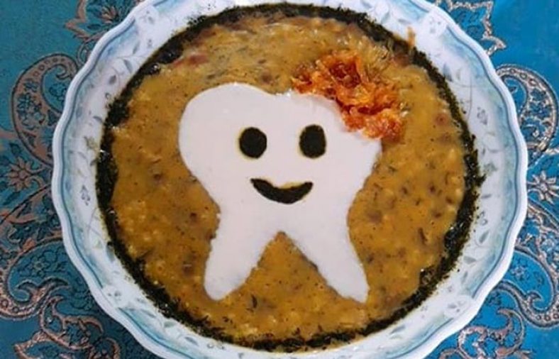 طرز تهیه آش دندونی