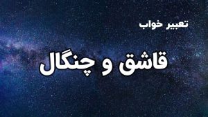 تعبیر خواب قاشق و چنگال