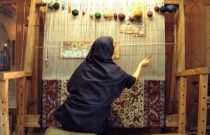 هنر قالی بافی
