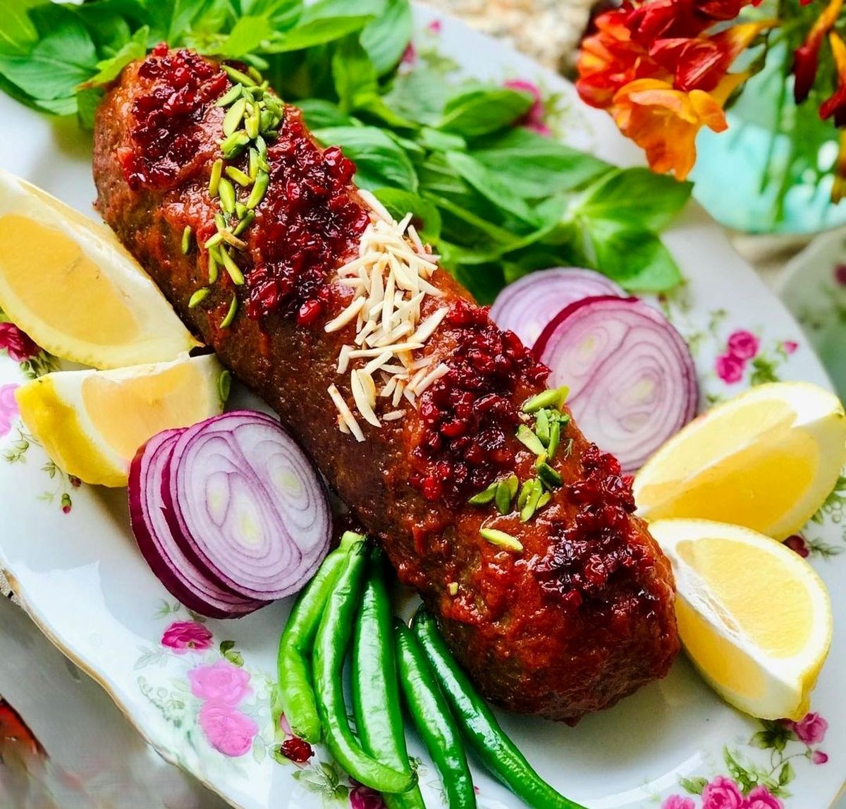 رولت گوشت چرخ کرده