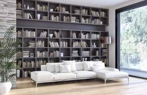 کتابخانه دیواری