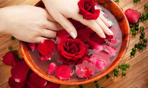 ماسک جوش شیرین و گلاب