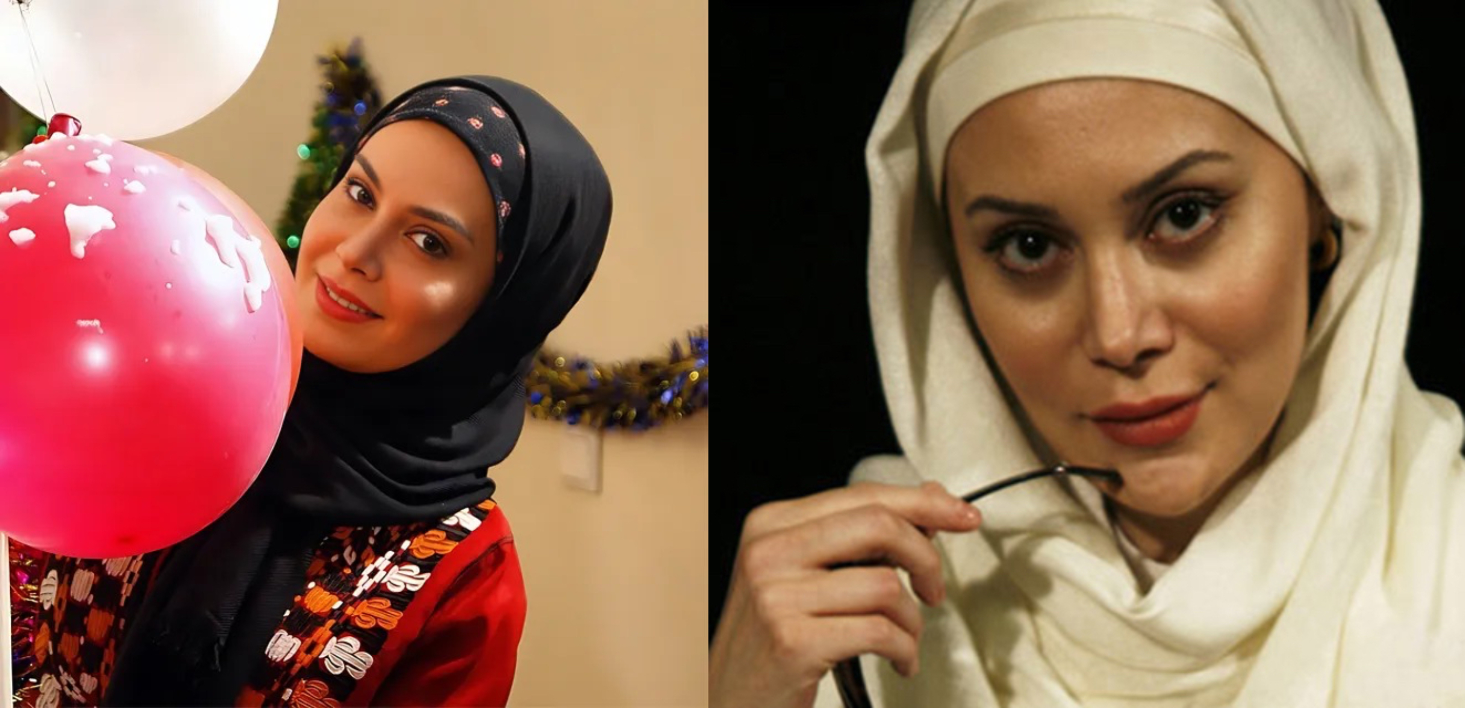 شباهت آرام جعفری و شیوا بلوریان