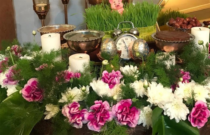 ایده هایی برای تزیین میز پذیرایی عید نوروز - ستاره