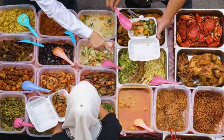 غذاهای خیابانی مالزی