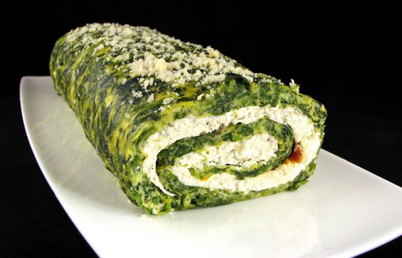 طرز تهیه رول اسفناج
