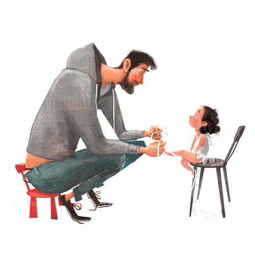 نقاشی برای روز پدر