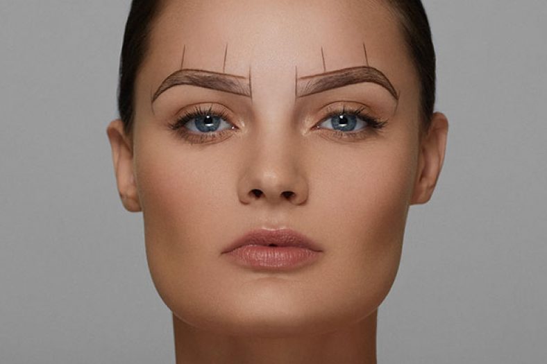 قرینه سازی ابرو