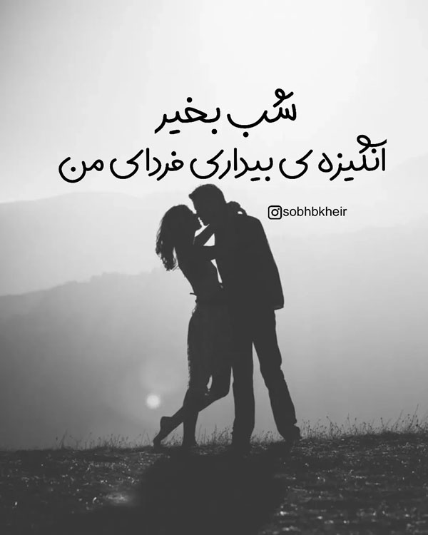 شب بخیر عاشقانه زیبا