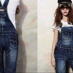 شلوار پیش بندی دخترانه