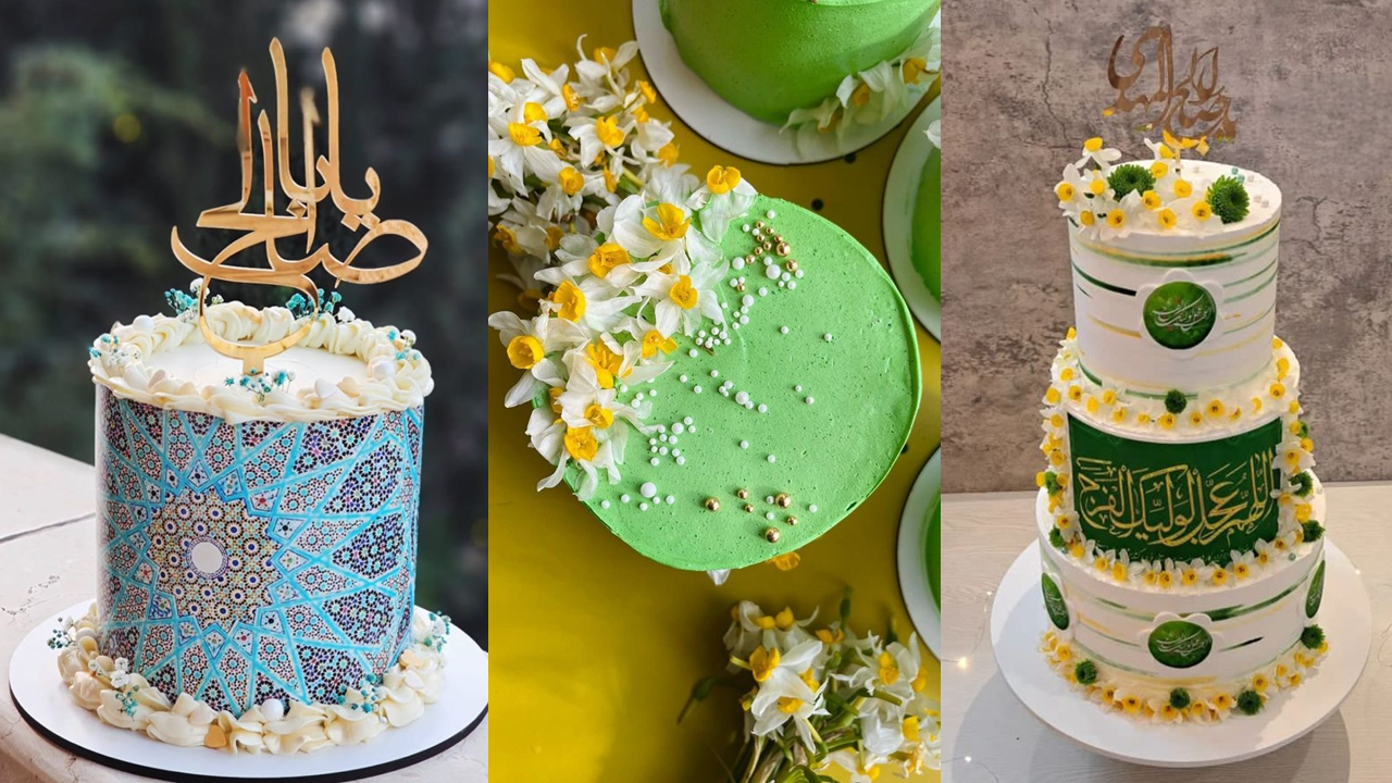 ۱۶ مدل کیک تولد امام زمان (عج) و نیمه شعبان با تزیین شیک مذهبی